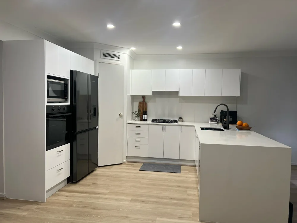Completed Smart Makeover kitchen in Kellyville